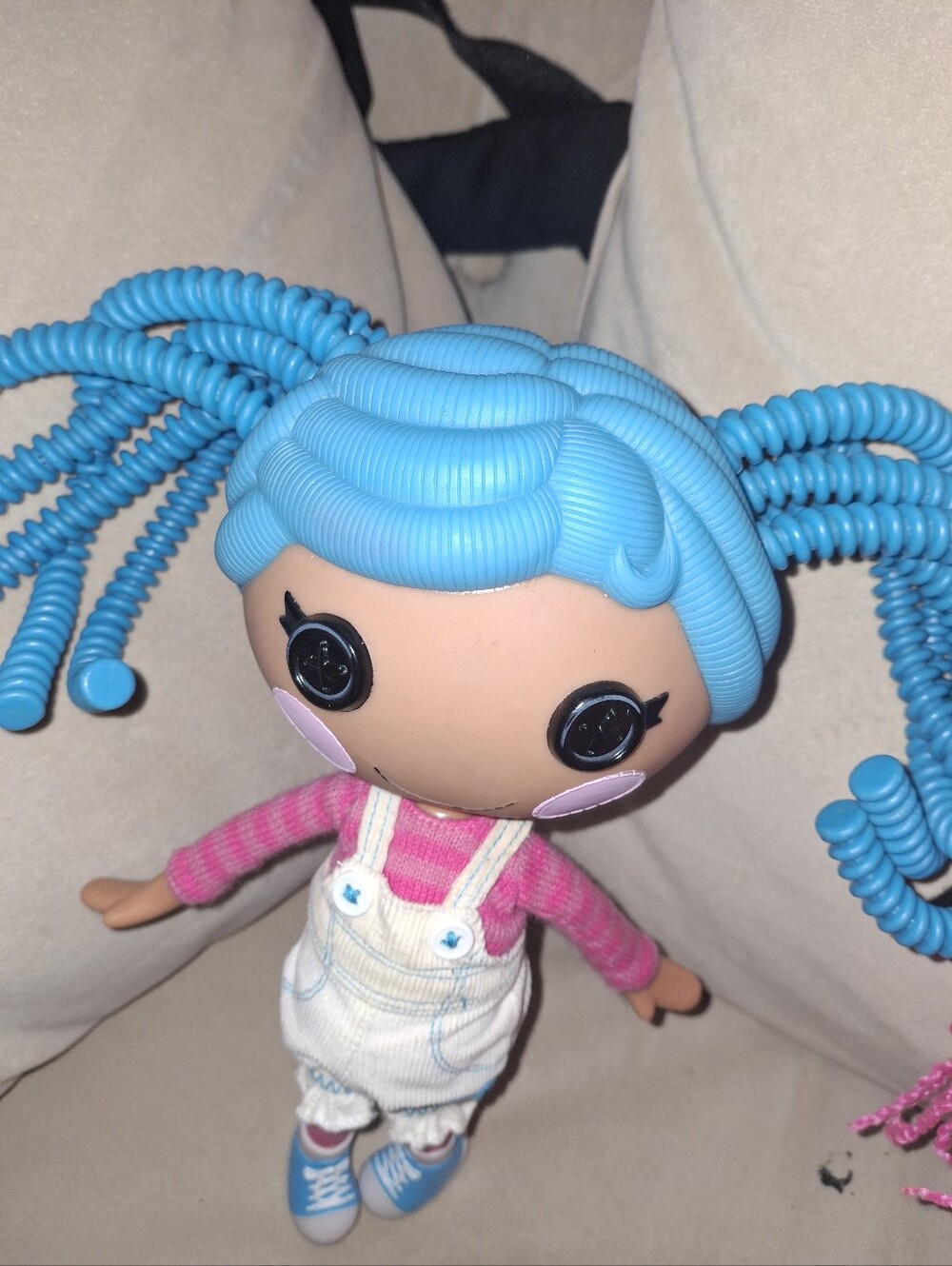 Lalaloopsy 11 inc Blue-Haired Fashion Doll with Pink Outfit